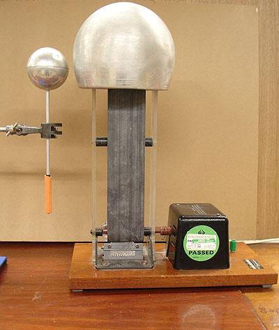 van de graaff machine experiments